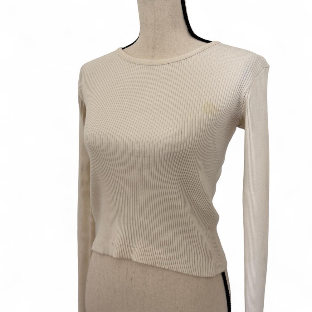 brandy melville ribbed long sleeve